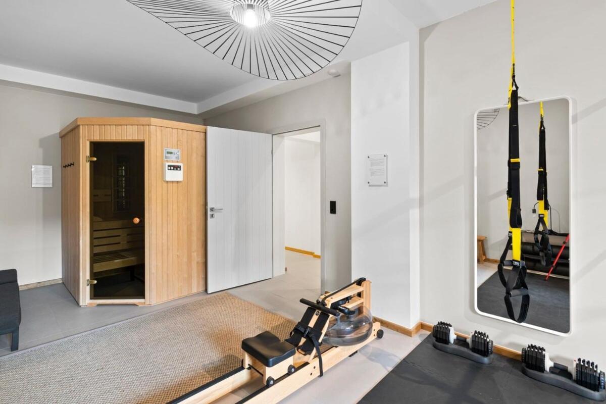 Luxus Meerblick & Sauna & Garten & Heimkino Apartment