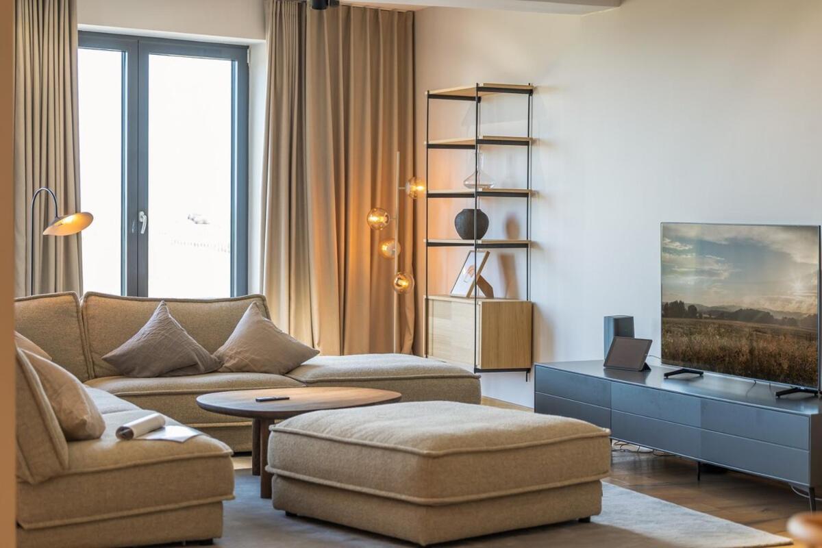 Luxus Meerblick & Sauna & Garten & Heimkino Apartment Glowe